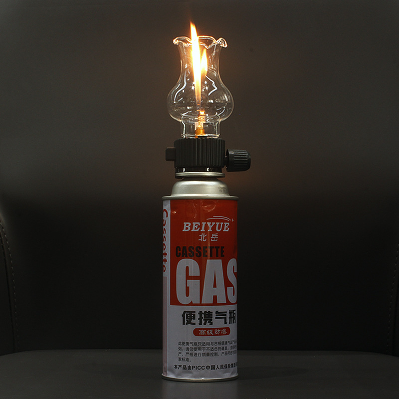 Outdoor Power Burner - カードストーブ ガスシリンダー ヘッドライト クリエイティブガスランプヘッド アウトドアキャンプセット 新製品