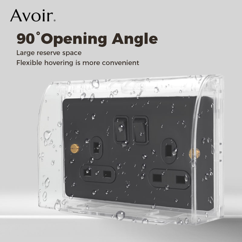 Outdoor Power Socket Cover - Avoir-防水スイッチ保護ボックス,外部マウント,キッチンカバー,屋外電源プラグ,プラスチックプロテクター,タイプ146