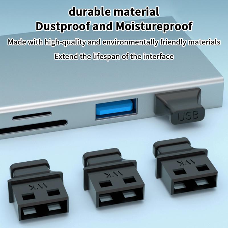 Outdoor Power Socket Cover - USBポートプラグ ハンドル付き 未使用インターフェース ノートパソコン用防塵カバー パワーバンク アウトドアサイクル