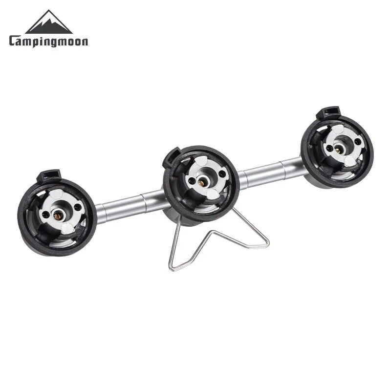 Outdoor Power Burner - CAMPINGMOON アウトドアキャンプ 1 個合金 3 対