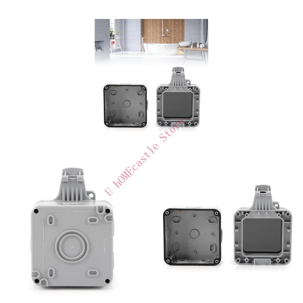 Outdoor Power Socket Cover - 63HF 防水ソケットボックス屋外プラグレセプタクルプロテクターコンセントボックス