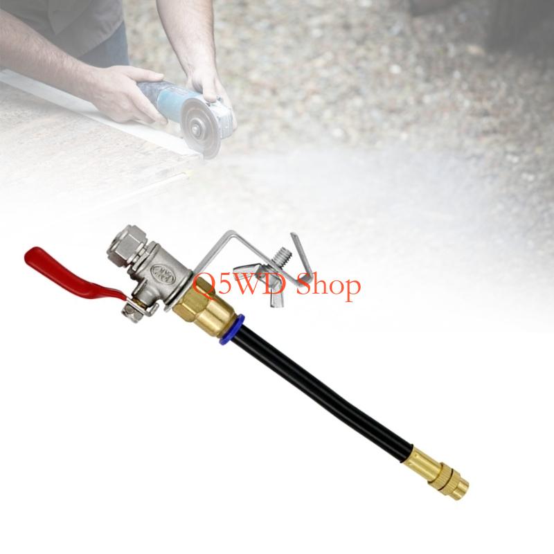 Stump Grinder Attachment - Q5WD アングルグラインダー用石材切断粉塵抑制水噴霧器アタッチメントシステム