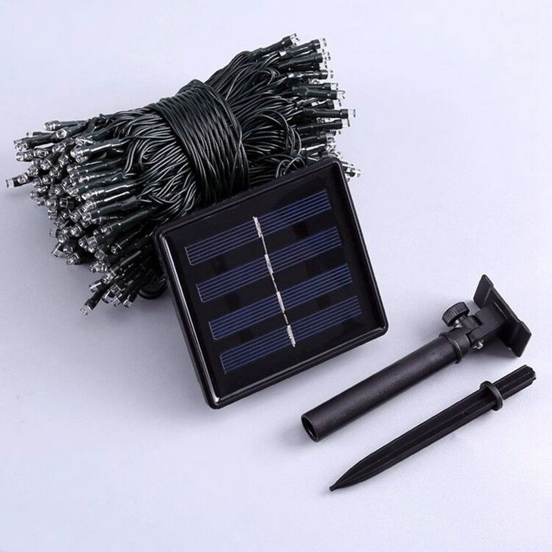 ソーラーパワーフェアリーストリングライトガーデンクリスマスウ - Outdoor Power For Xmas Lights のレビューと価格