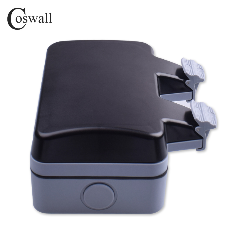 Coswall IP66全天候防水屋外壁電源ソケット16A  - Outdoor Power Outlet Weatherproof のレビューと価格