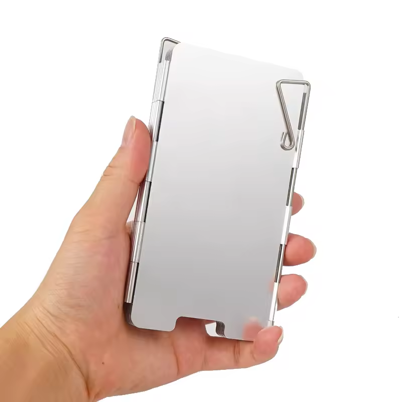アウトドアストーブ風防 キャンプ用風よけ 9枚プレート 折り - Outdoor Power Burner のレビューと価格