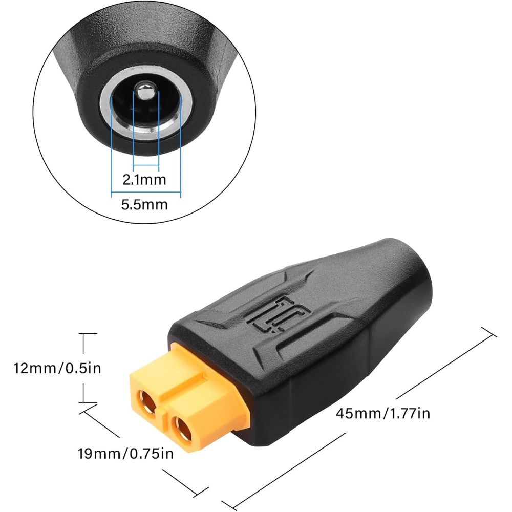 5525 7450 USB C to XT60 アダプター  - Outdoor Power Adapter Usb C のレビューと価格