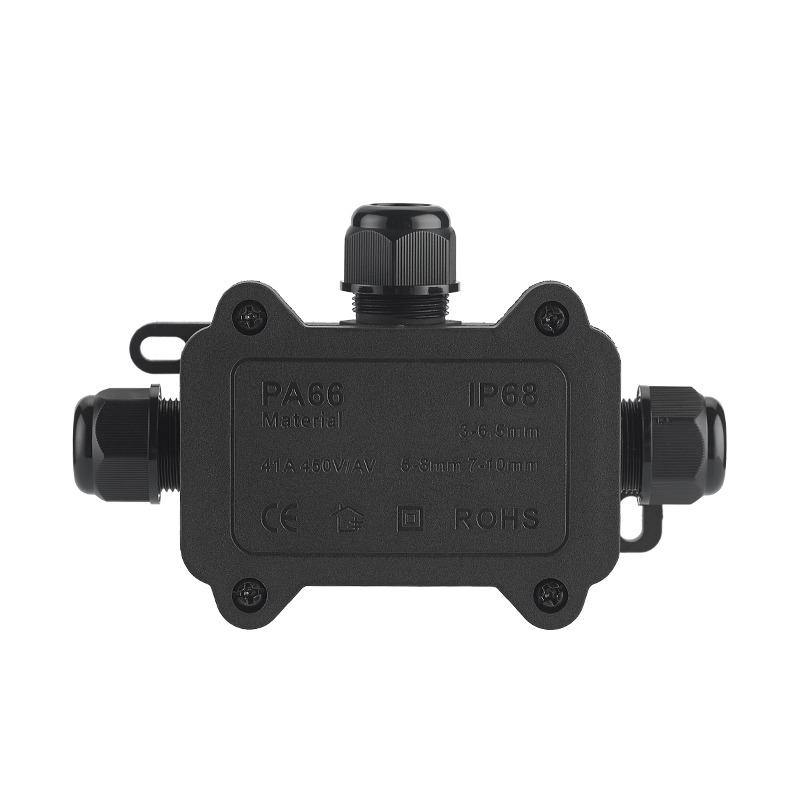 IP68 屋外防水ジャンクションボックス – ブラック、PC - Outdoor Power Junction のレビューと価格