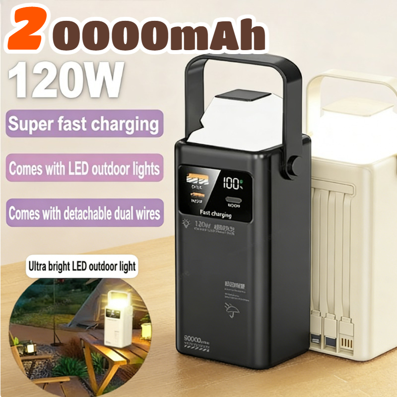 120Wモバイルバッテリー 200000mAh大容量 ポータ - Outdoor Power Adapter Usb C のレビューと価格