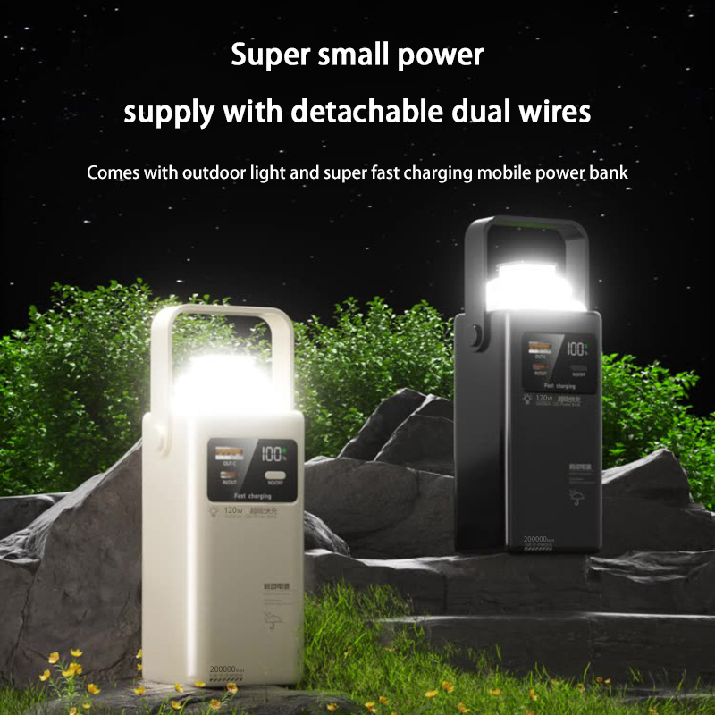 120Wモバイルバッテリー 200000mAh大容量 ポータ - Outdoor Power Adapter Usb C のレビューと価格