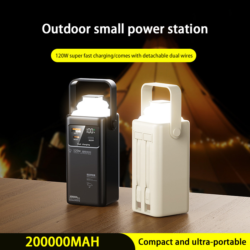 120Wモバイルバッテリー 200000mAh大容量 ポータ - Outdoor Power Adapter Usb C のレビューと価格