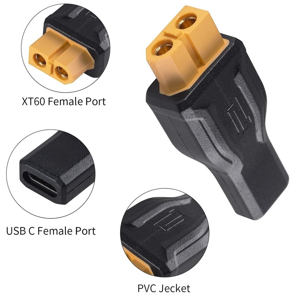 5525 7450 USB C to XT60 アダプター  - Outdoor Power Adapter Usb C のレビューと価格