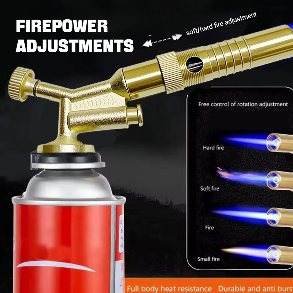 高温調整可能な火炎ガン、真鍮銅製溶接ブロートーチ、ろう付け、 - Outdoor Power Burner のレビューと価格