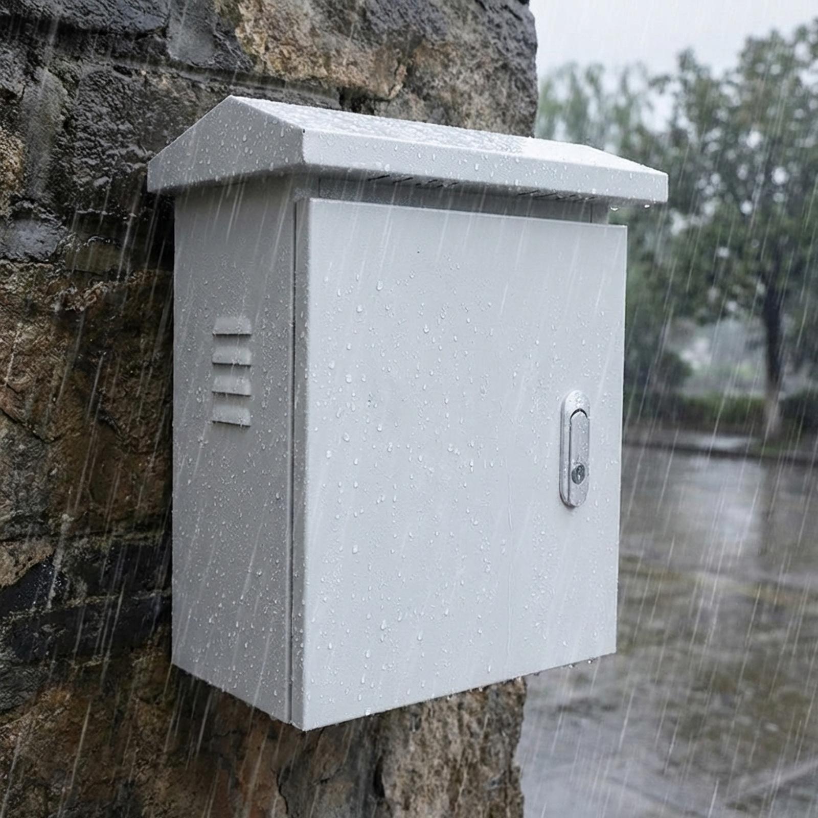 屋外電気ボックス 頑丈な防水 多用途 取り付けネジ付き 耐候 - Outdoor Power Outlet Box のレビューと価格