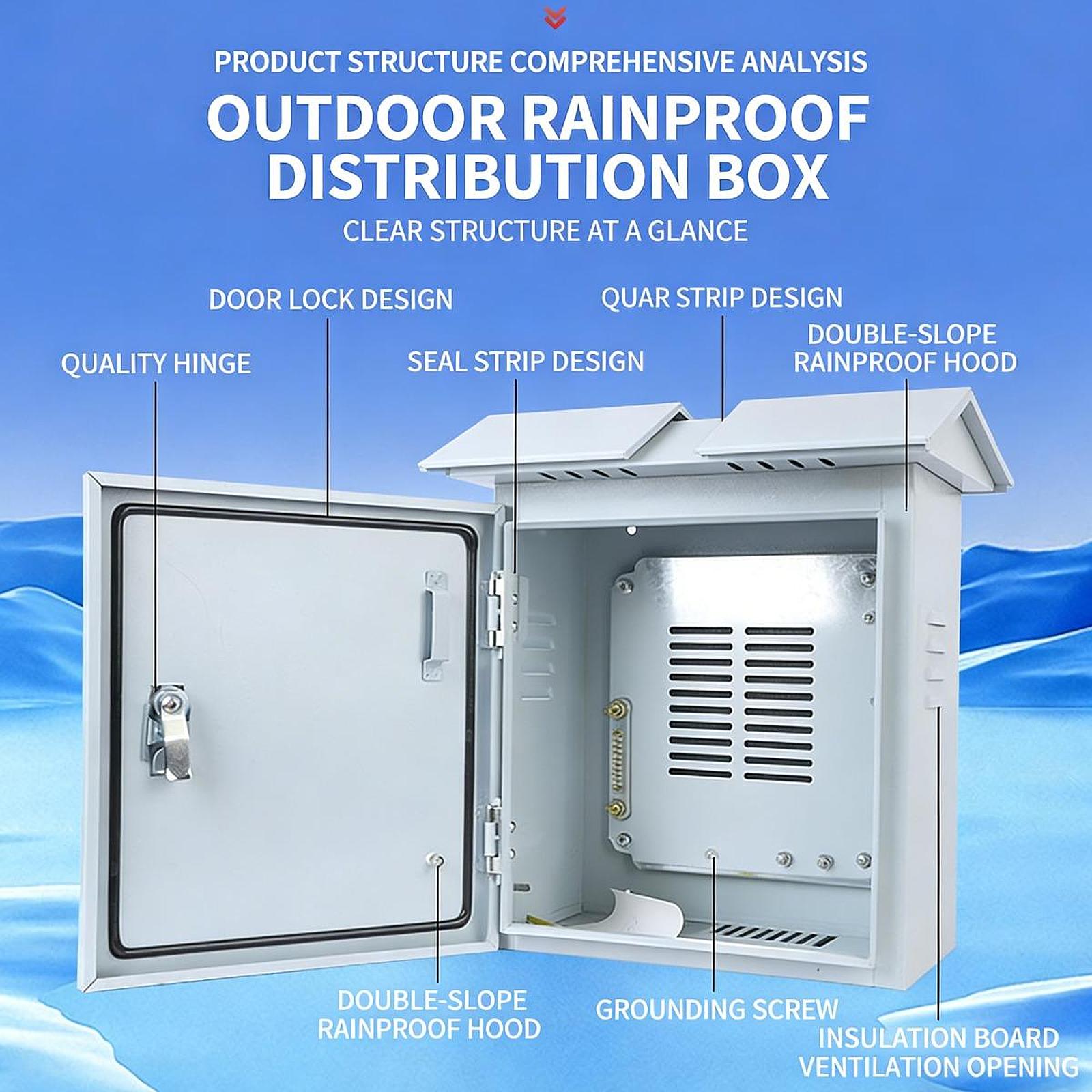 屋外電気ボックス 頑丈な防水 多用途 取り付けネジ付き 耐候 - Outdoor Power Outlet Box のレビューと価格
