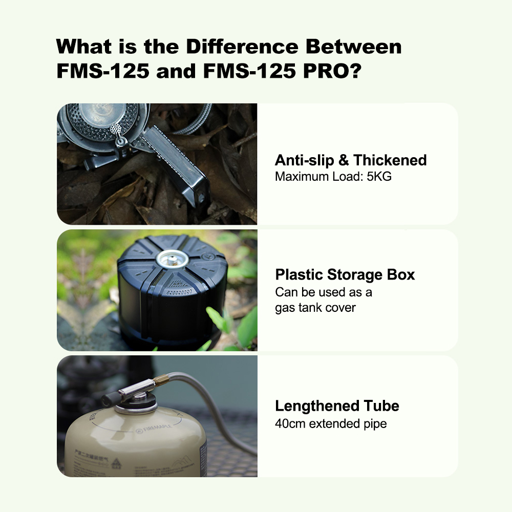 ファイヤーマプル防風スプリットガスバーナー、軽量機器、点火装 - Outdoor Power Burner のレビューと価格