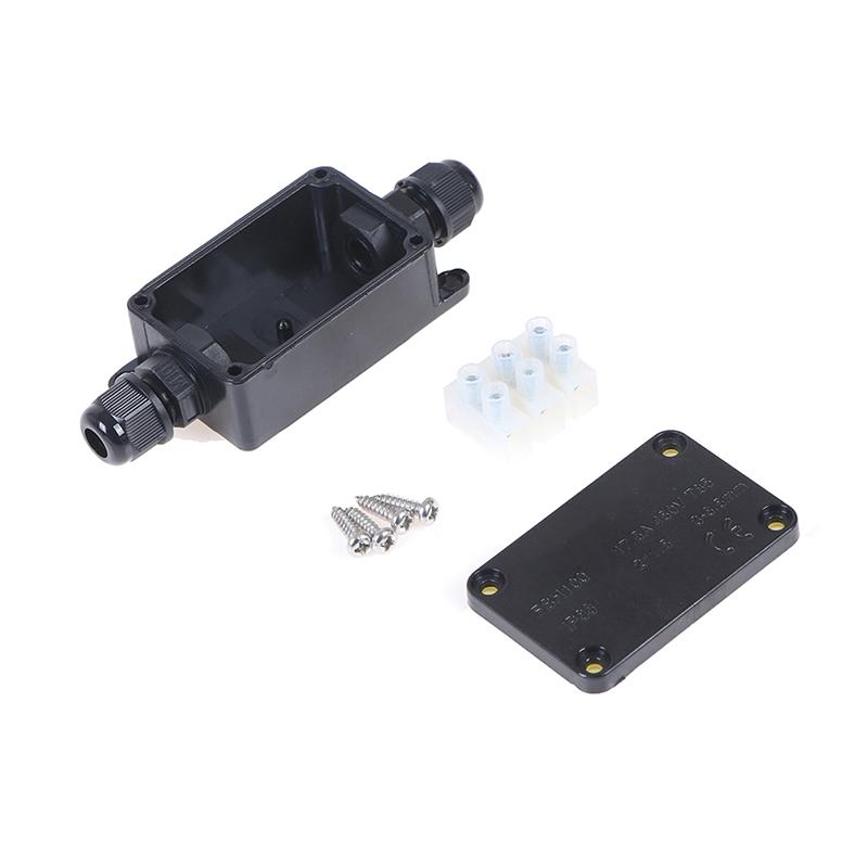 2Way IP66屋外防水ケーブルコネクタジャンクションボッ - Outdoor Power Junction のレビューと価格