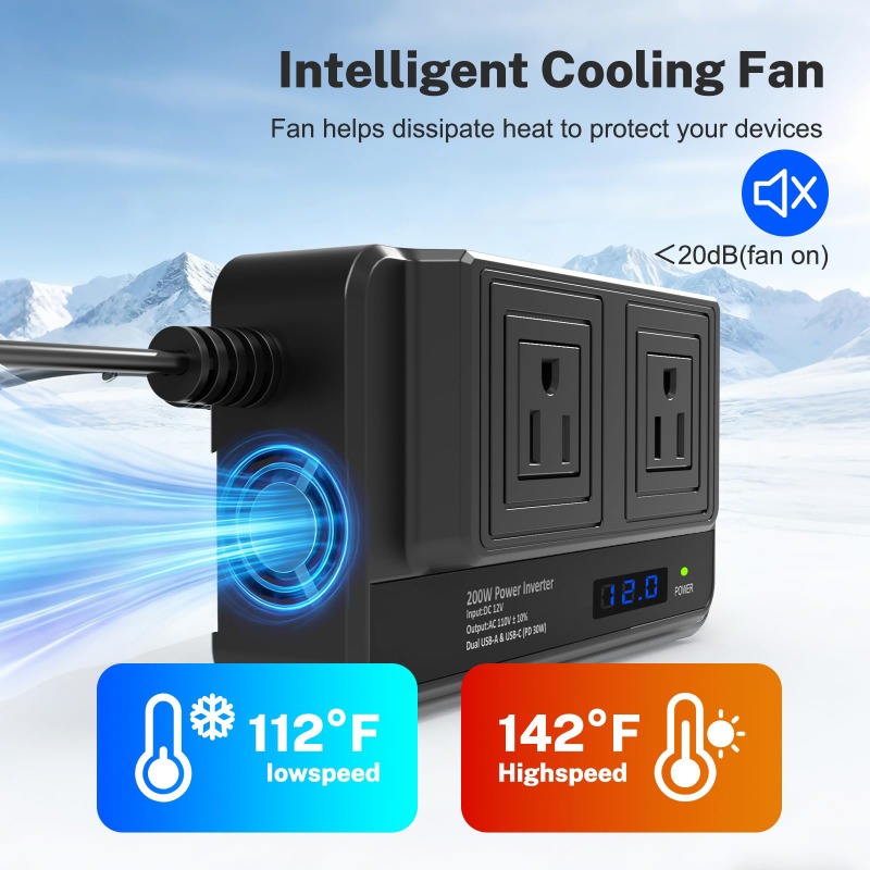 200Wカーチージャー、カーソケットアダプター、2つのUSB - Outdoor Power Adapter Usb C のレビューと価格