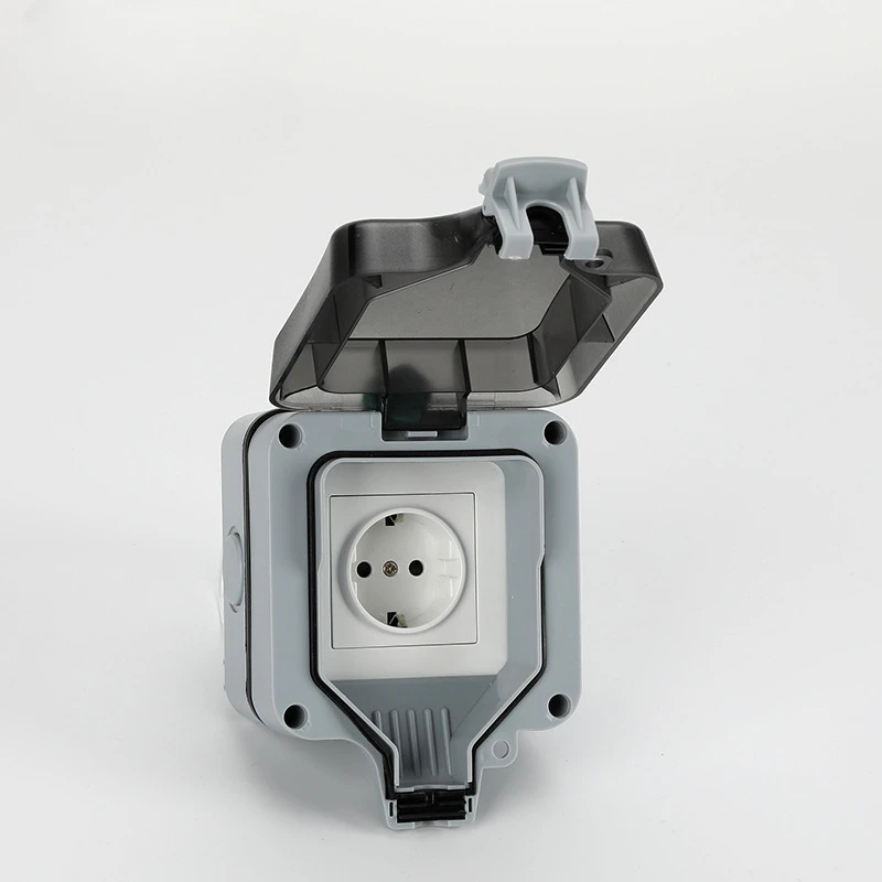 EU KR 屋外壁防水ソケット 16A コンセント韓国電力  - Outdoor Power Outlet Weatherproof のレビューと価格