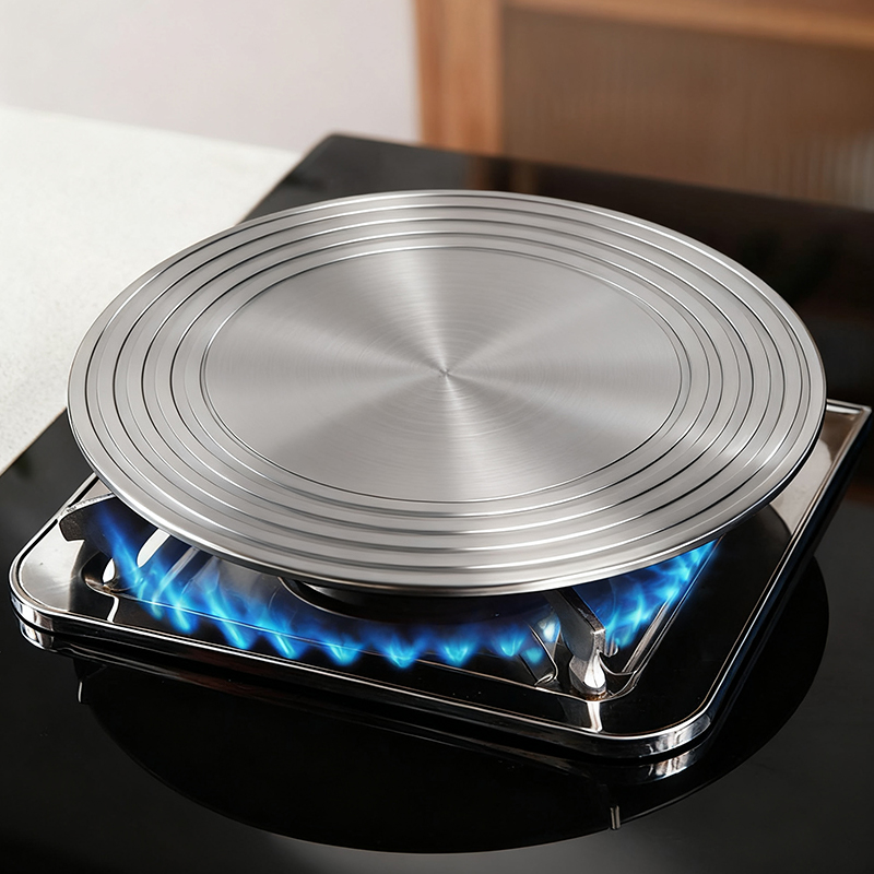 アルミストーブトップディフューザーパン熱伝導プレートキッチン - Outdoor Power Burner のレビューと価格
