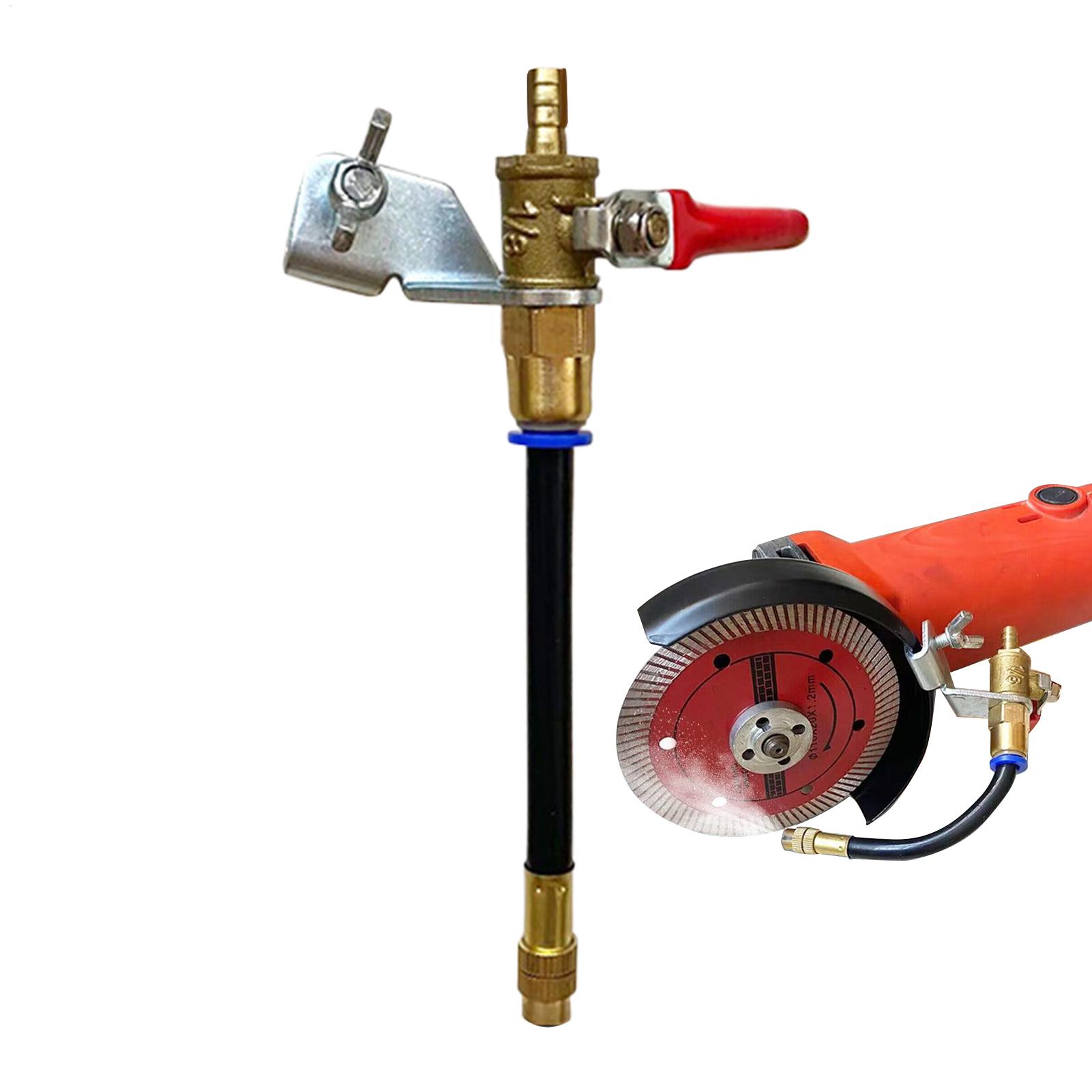 切断機用除塵水噴霧器 2モードユニバーサルフレキシブルクーラ - Stump Grinder Attachment のレビューと価格