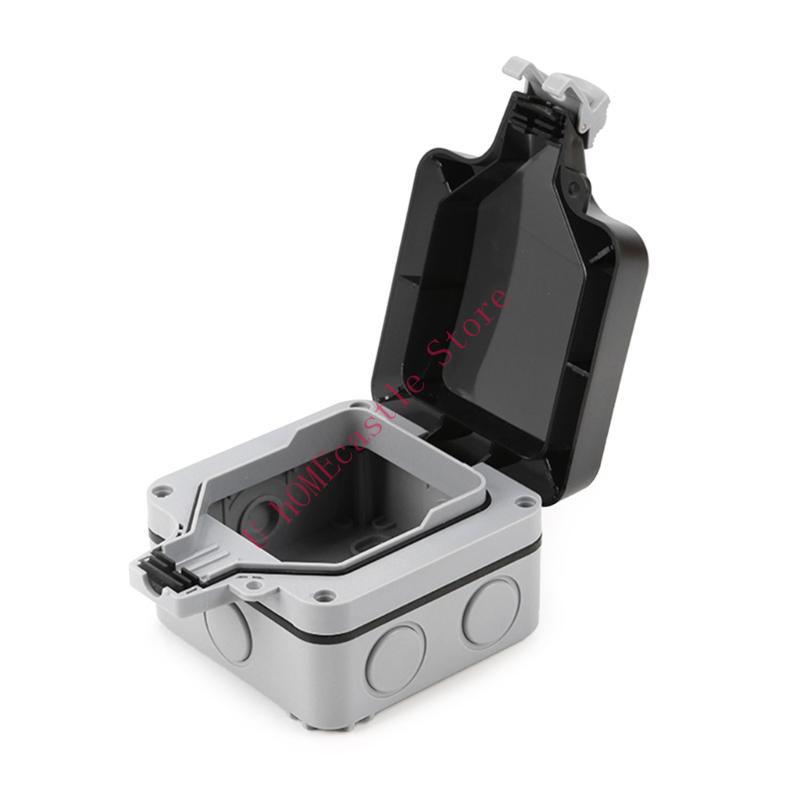 63HF 防水ソケットボックス屋外プラグレセプタクルプロテク - Outdoor Power Socket Cover のレビューと価格