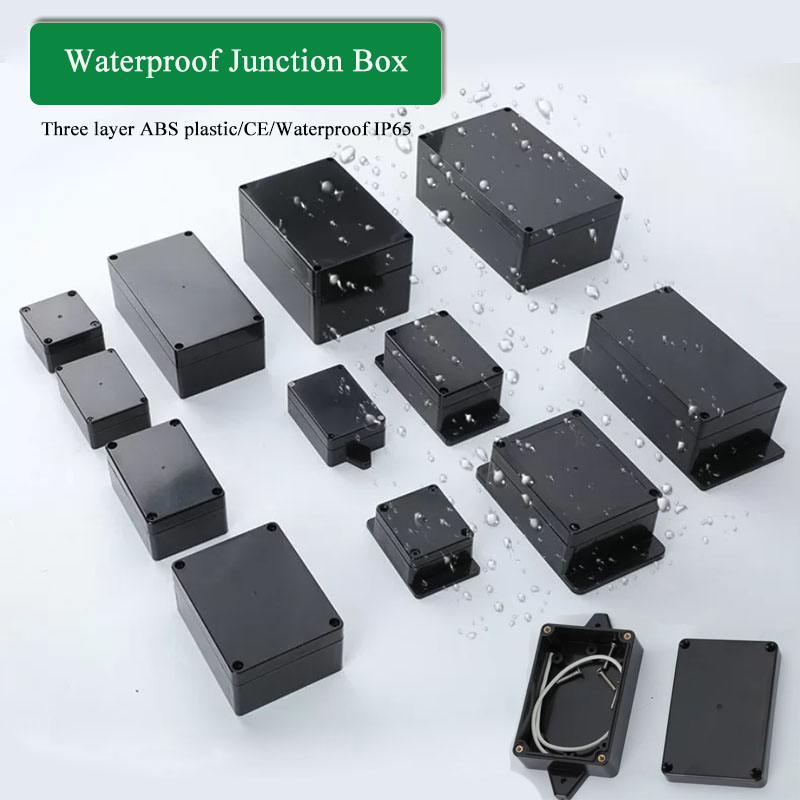 ABS プラスチック製黒色トリプル防水ボックス屋外防水ジャン - Outdoor Power Junction のレビューと価格