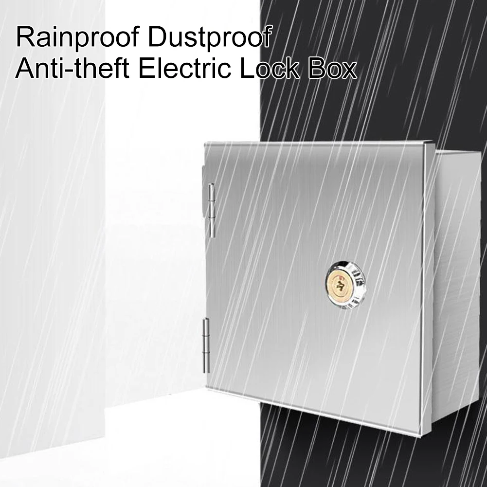 防水ステンレス鋼電気ボックスロック屋外電気ソケット用安全カバ - Outdoor Power Outlet Box のレビューと価格