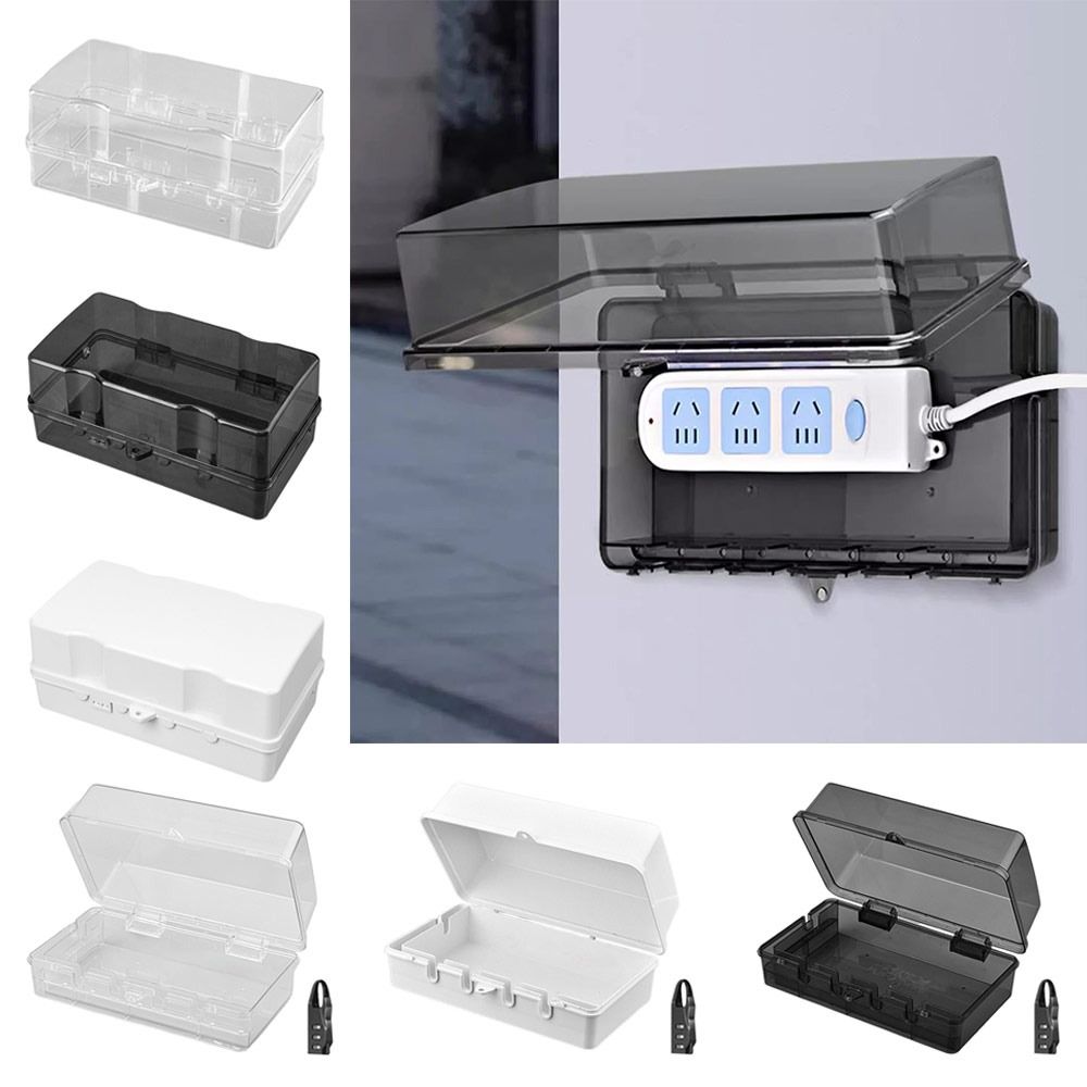 ポータブルプラスチックプラグボックス盗難防止耐候性ケーブル管 - Outdoor Power Outlet Weatherproof のレビューと価格