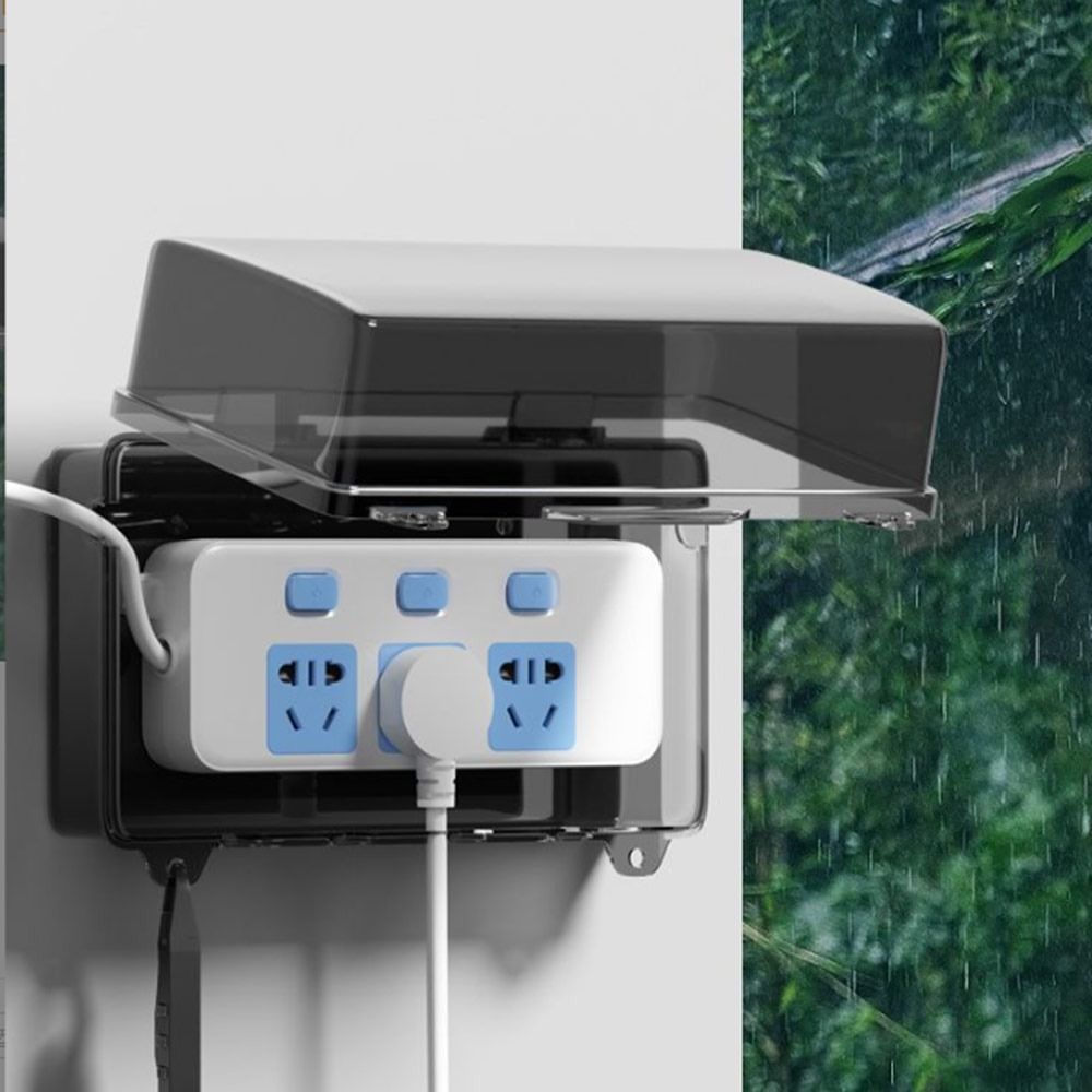 ポータブルプラスチックプラグボックス盗難防止耐候性ケーブル管 - Outdoor Power Outlet Weatherproof のレビューと価格