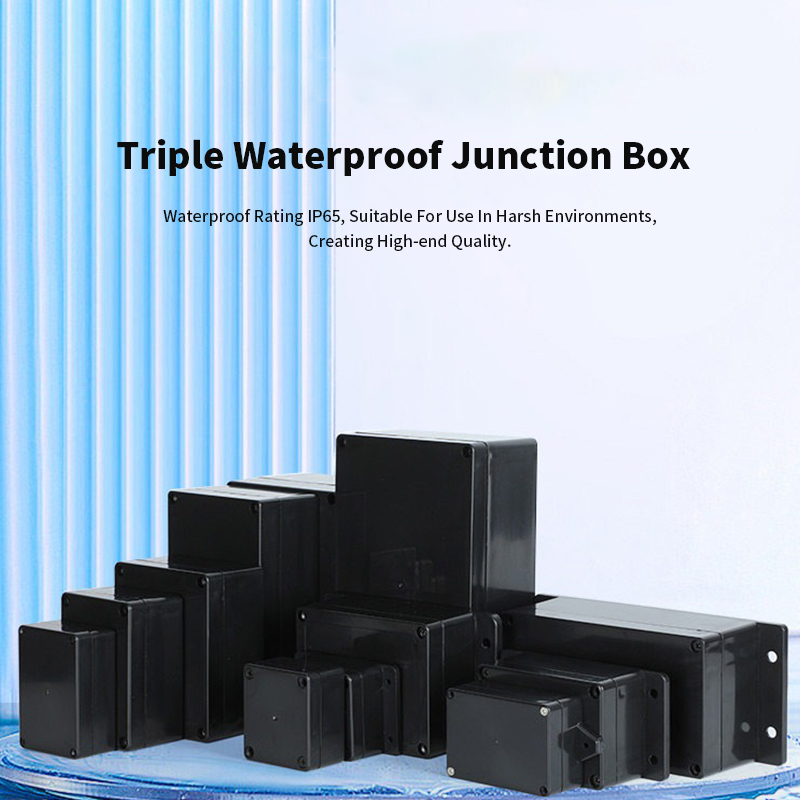 トリプル防水ジャンクションボックス屋内/屋外用端子箱、セキュ - Outdoor Power Junction のレビューと価格