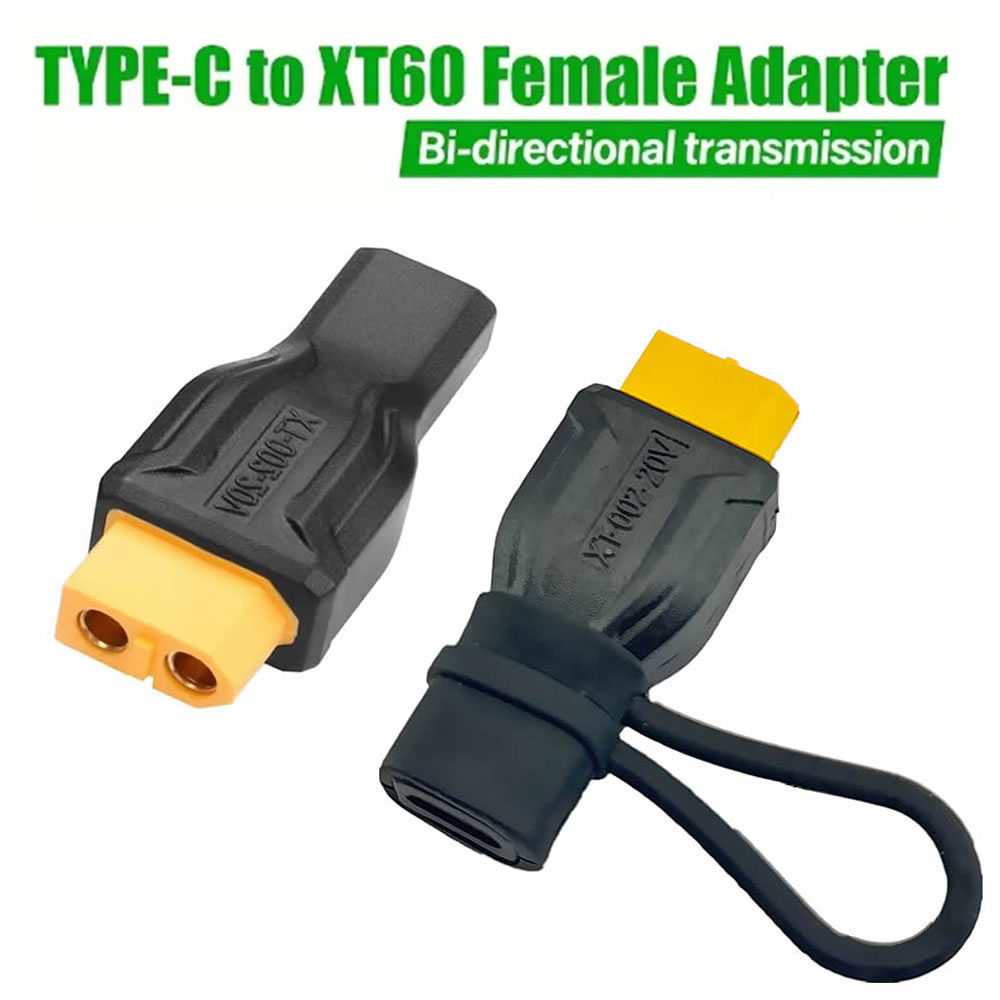 USB C タイプ C から XT60 メスアダプター 10 - Outdoor Power Adapter Usb C のレビューと価格